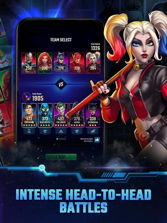Изображение игры: DC Heroes & Villains: Match 3