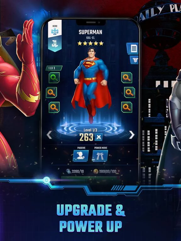 Изображение игры: DC Heroes & Villains: Match 3