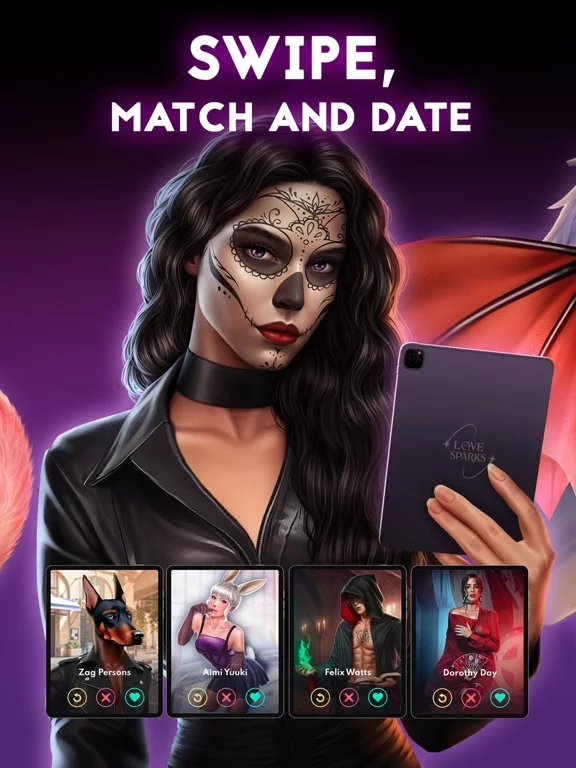 Изображение игры: Love Sparks: My Secret Fantasy