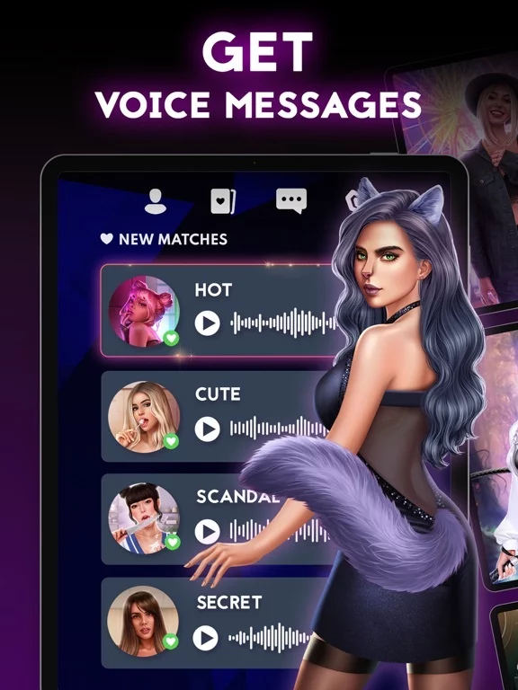 Изображение игры: Love Sparks: My Secret Fantasy