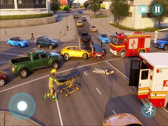 Изображение игры: Ambulance Emergency Rescue Sim