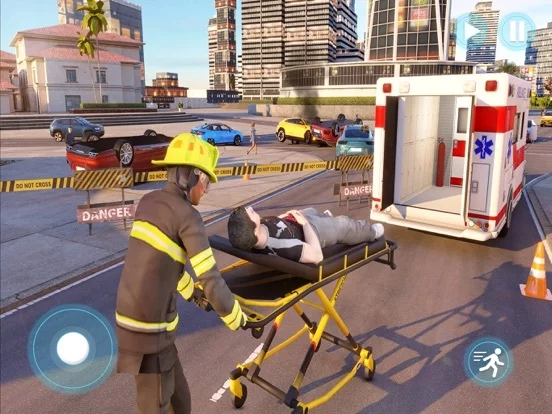 Изображение игры: Ambulance Emergency Rescue Sim