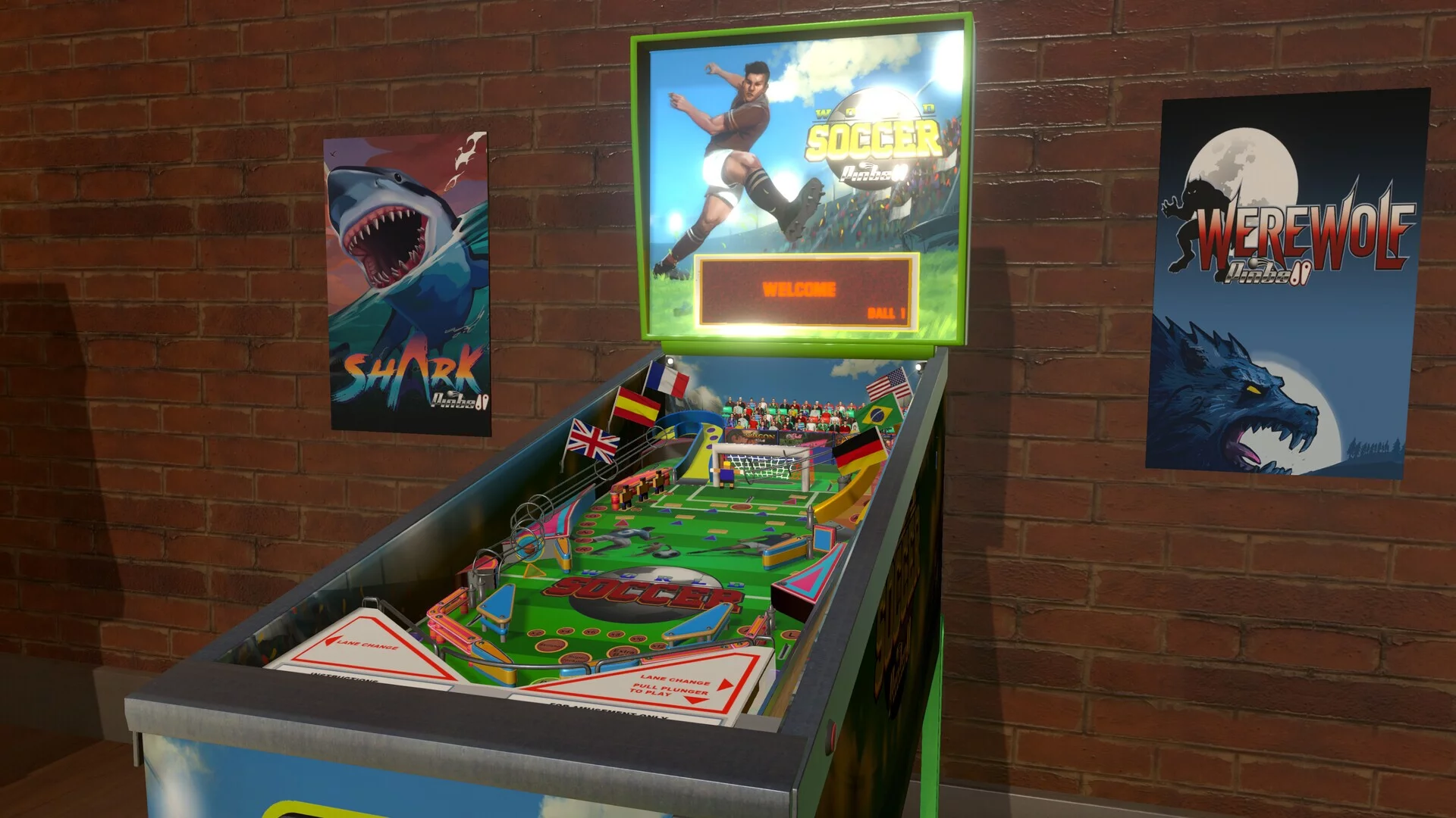 Изображение игры: World Soccer Pinball
