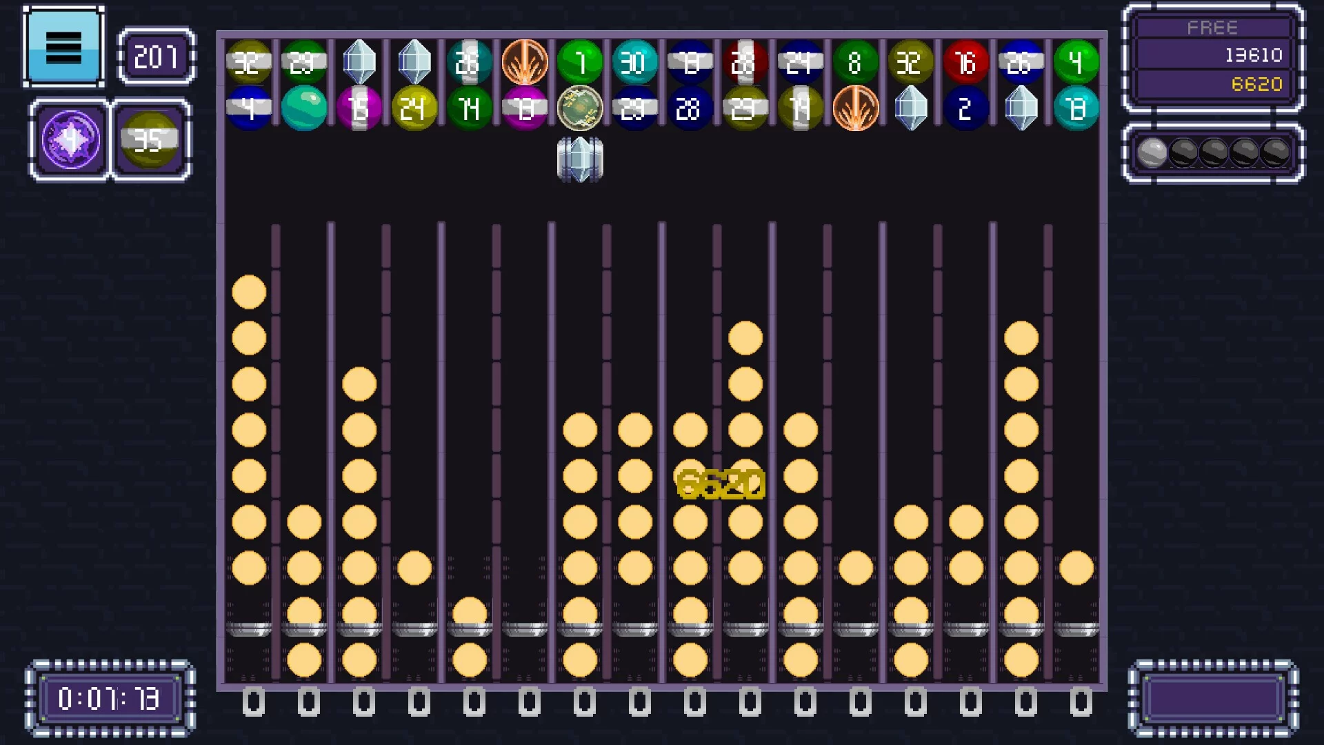 Изображение игры: Marble Magicks
