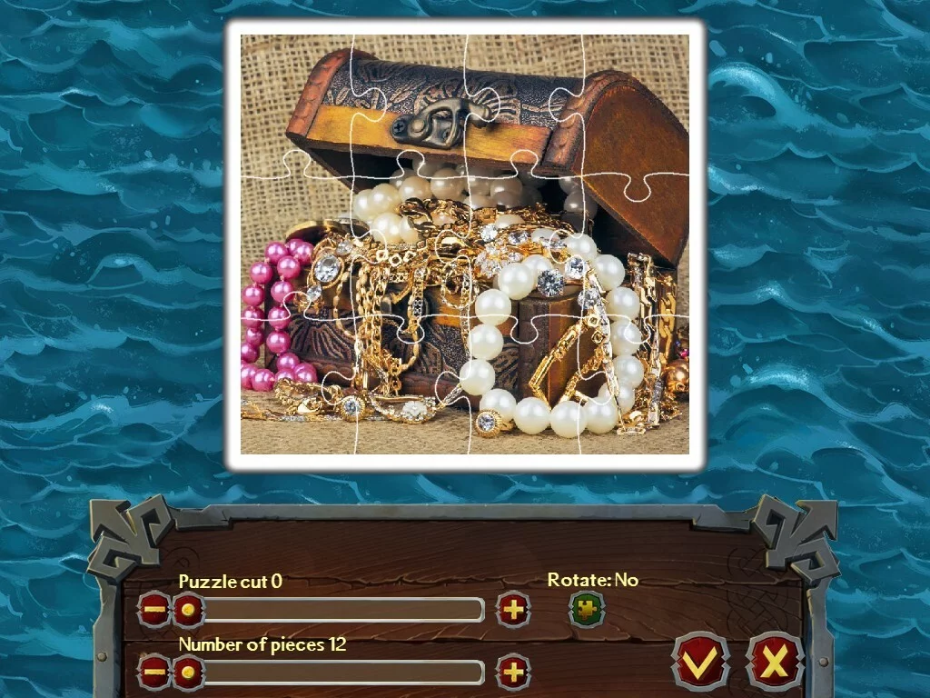 Изображение игры: Pirate Jigsaw 2