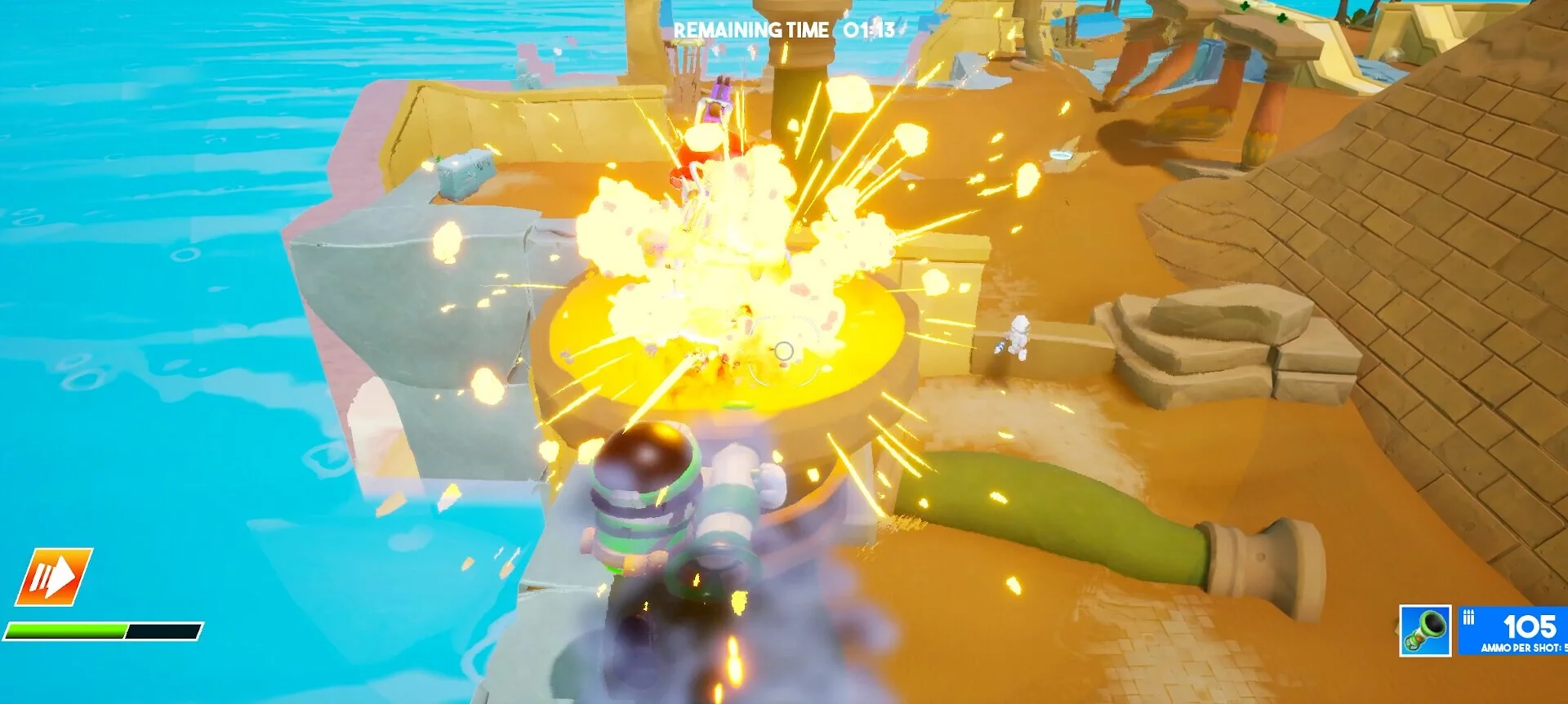 Изображение игры: Combat Beans: Total Mayhem