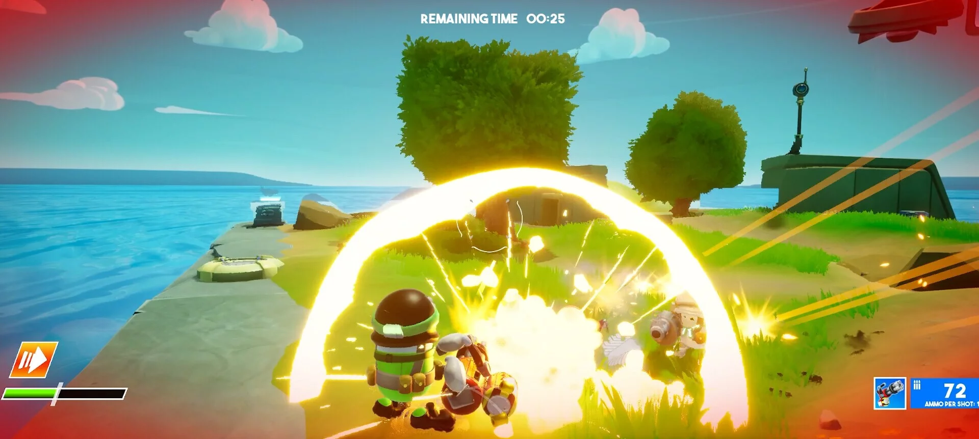 Изображение игры: Combat Beans: Total Mayhem