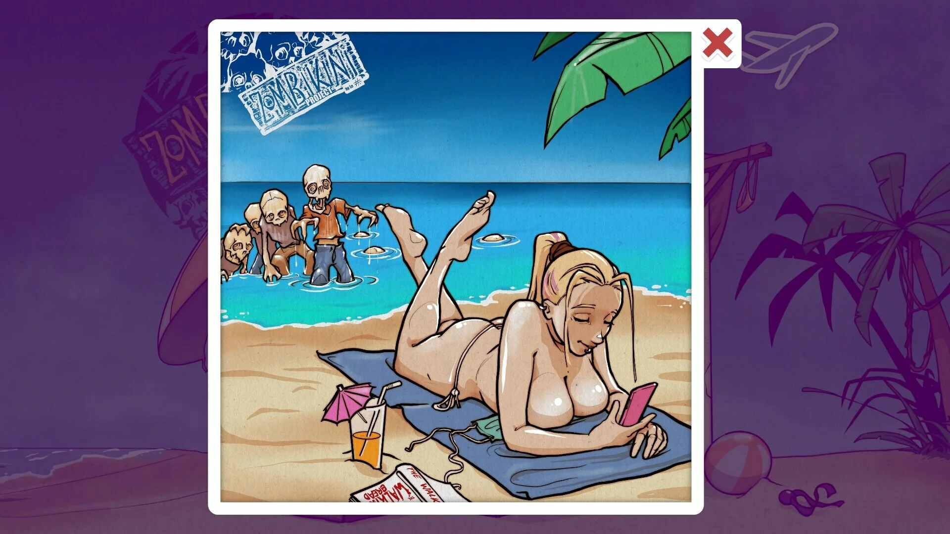 Изображение игры: Zombikini PinballZ