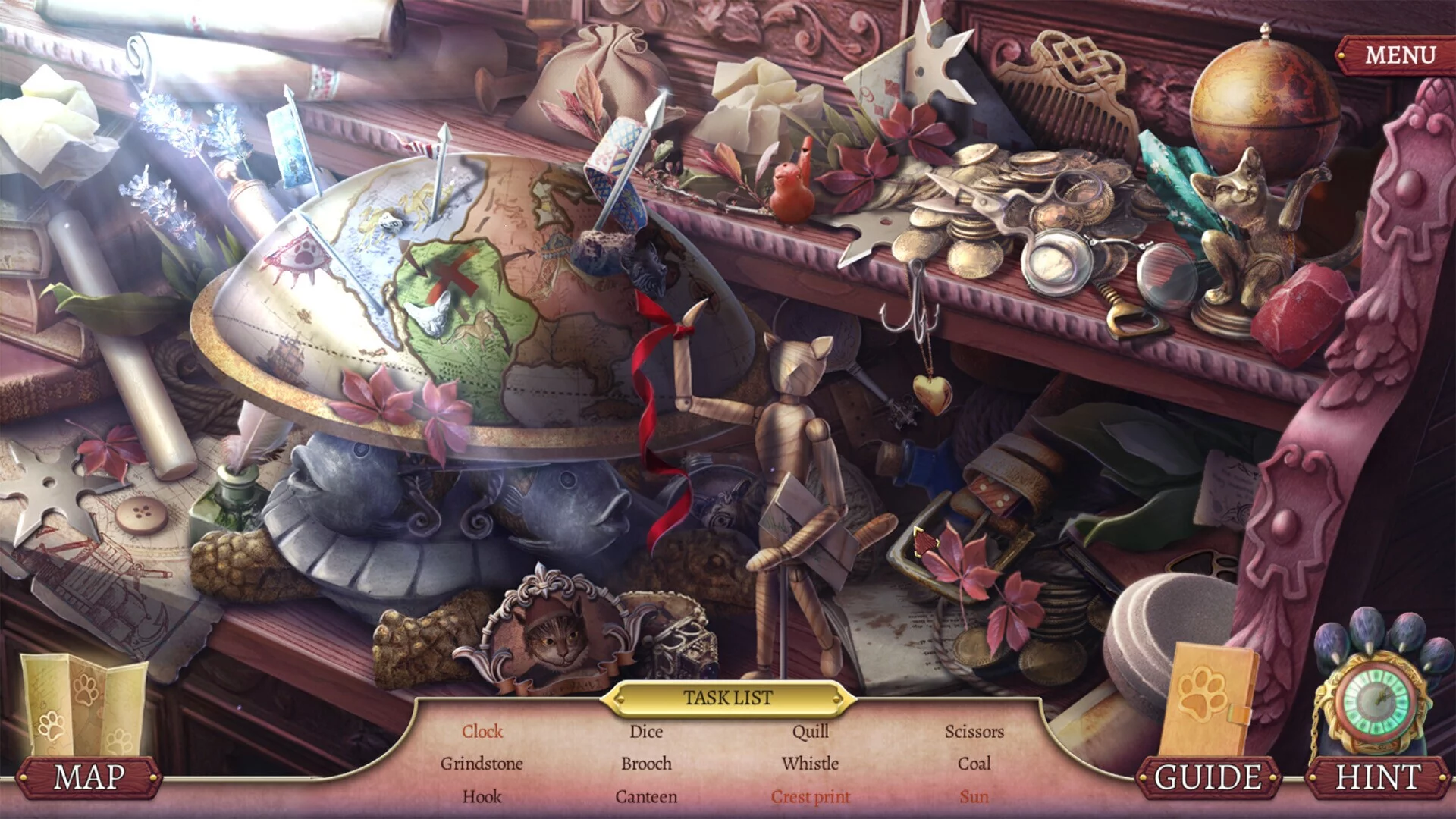 Изображение игры: Knight Cats: Leaves on the Road