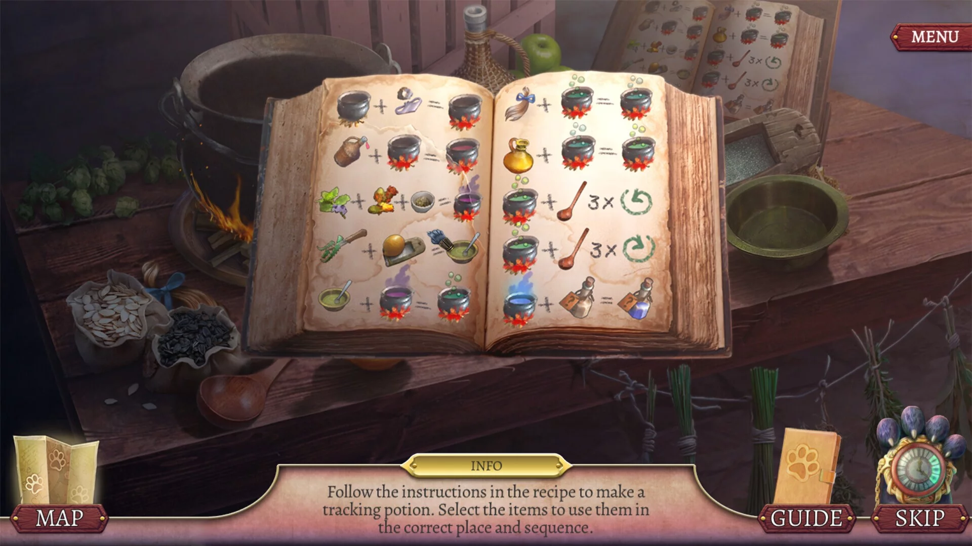 Изображение игры: Knight Cats: Leaves on the Road