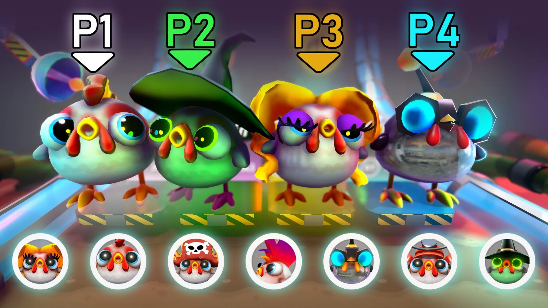 Изображение игры: Chickenoidz Super Party