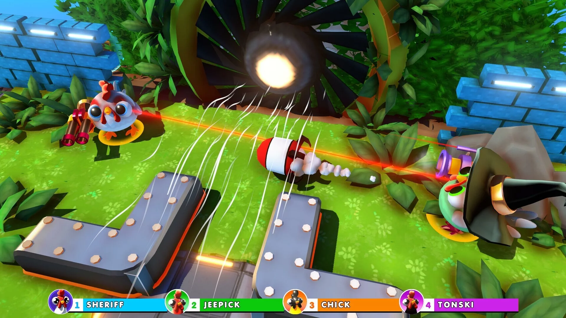 Изображение игры: Chickenoidz Super Party