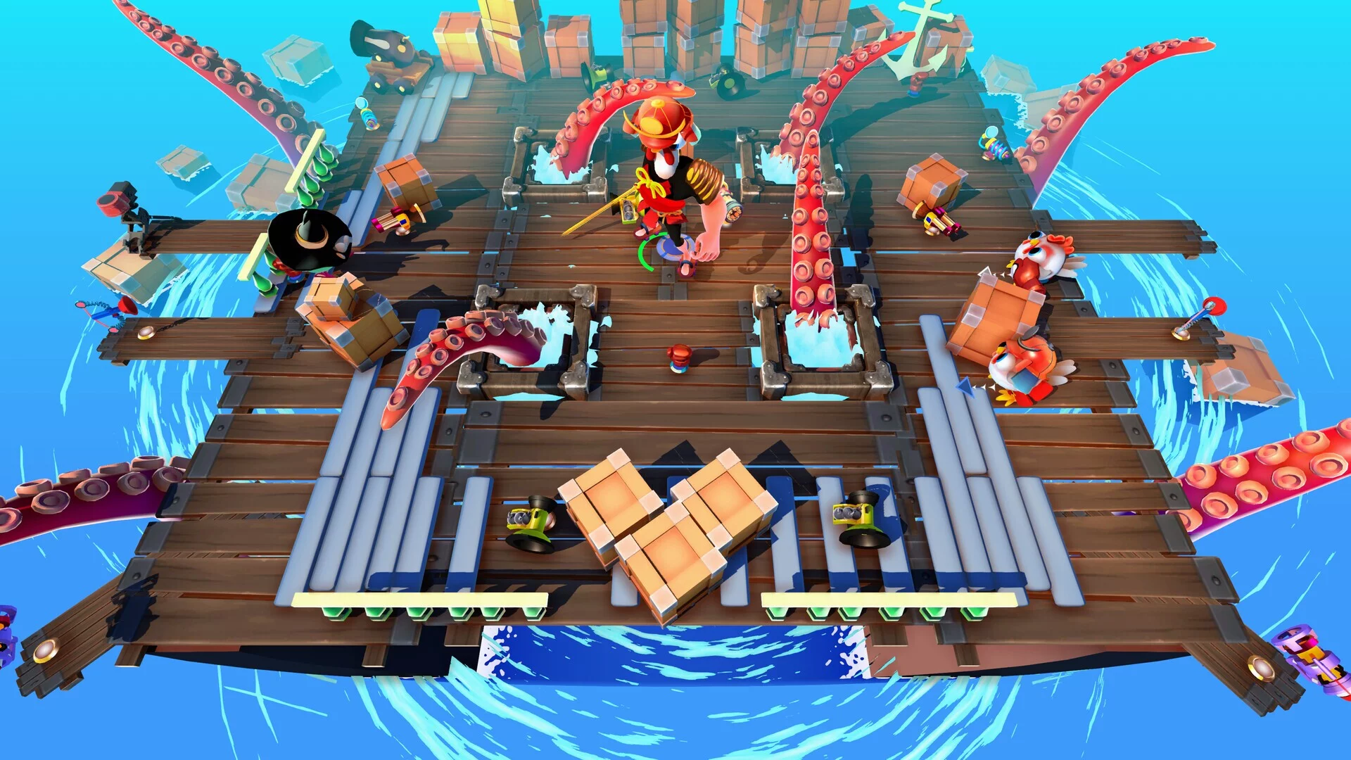 Изображение игры: Chickenoidz Super Party