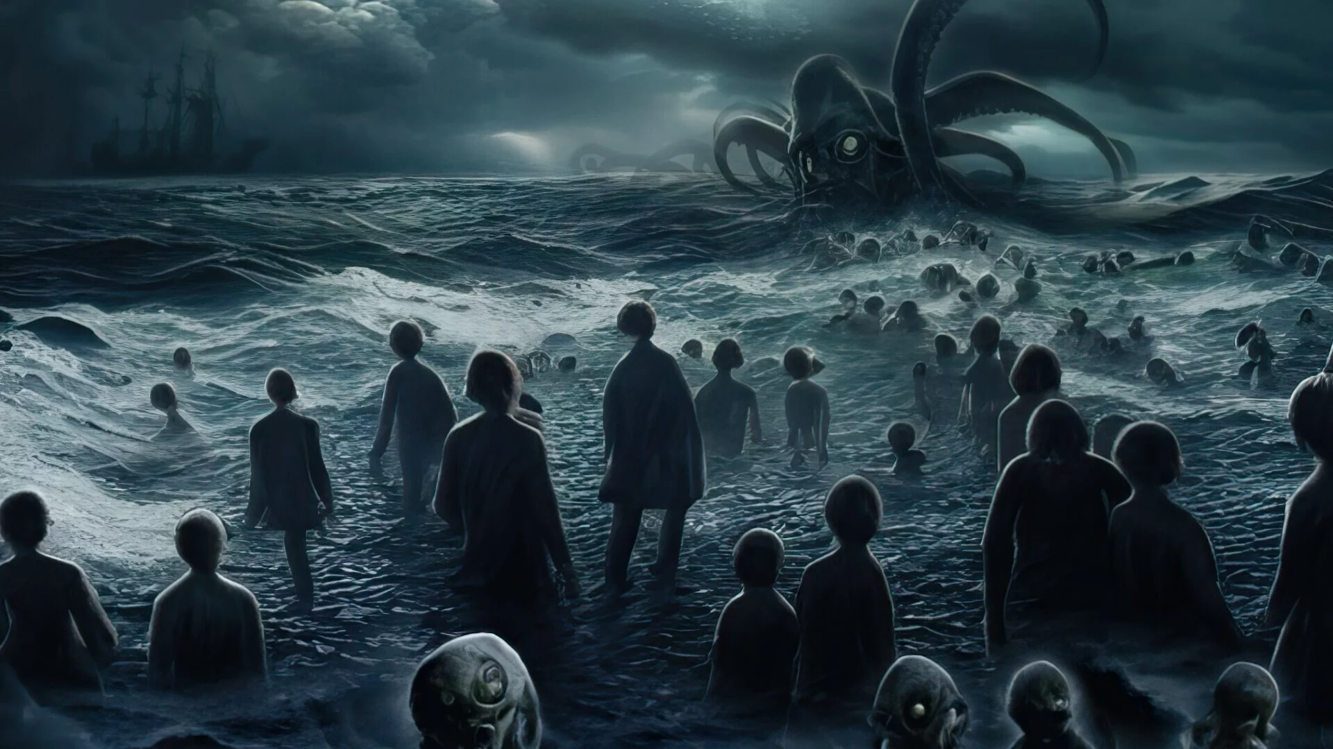 Изображение игры: NecroNomNomNom: Eldritch Horror Dating