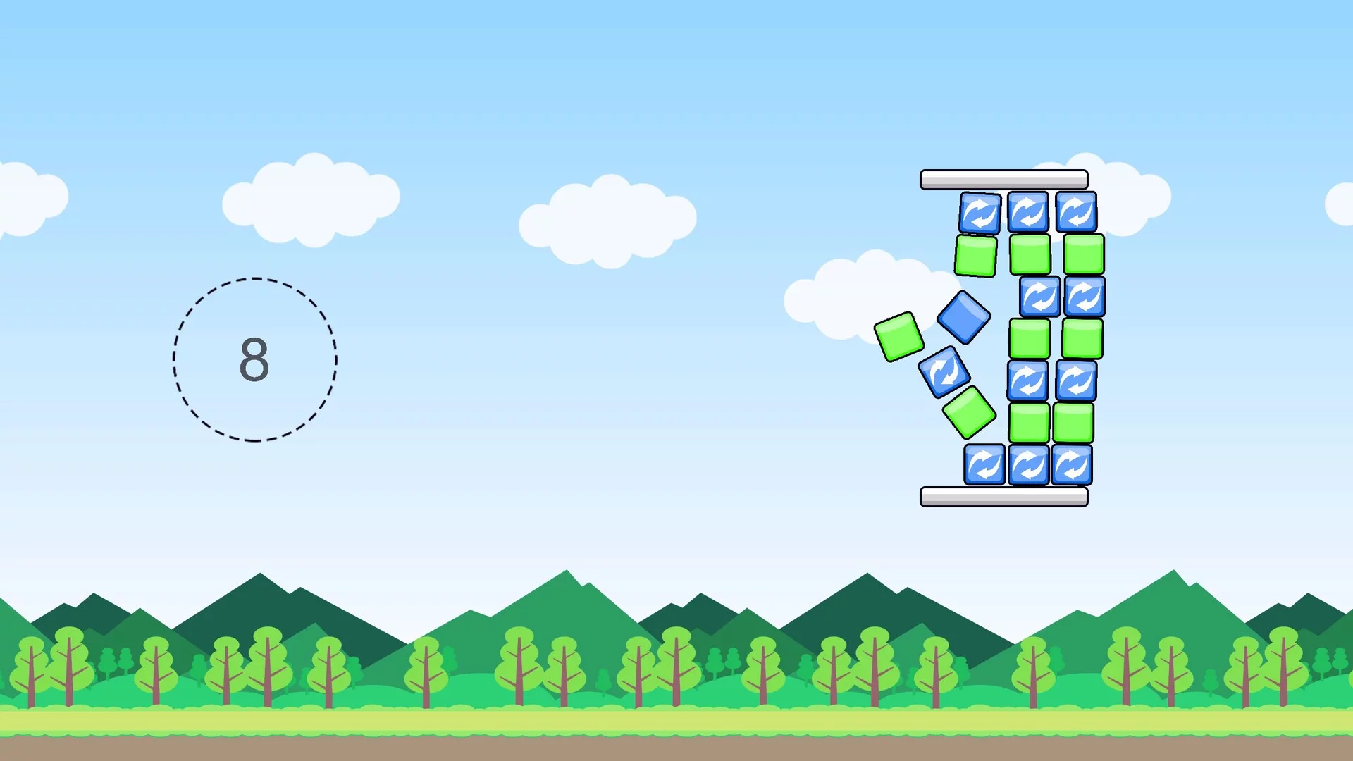 Изображение игры: Cannon Block Ball