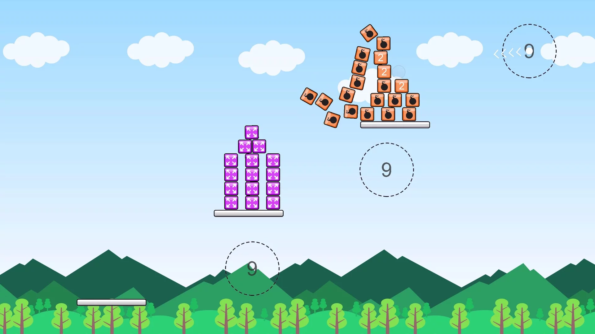 Изображение игры: Cannon Block Ball