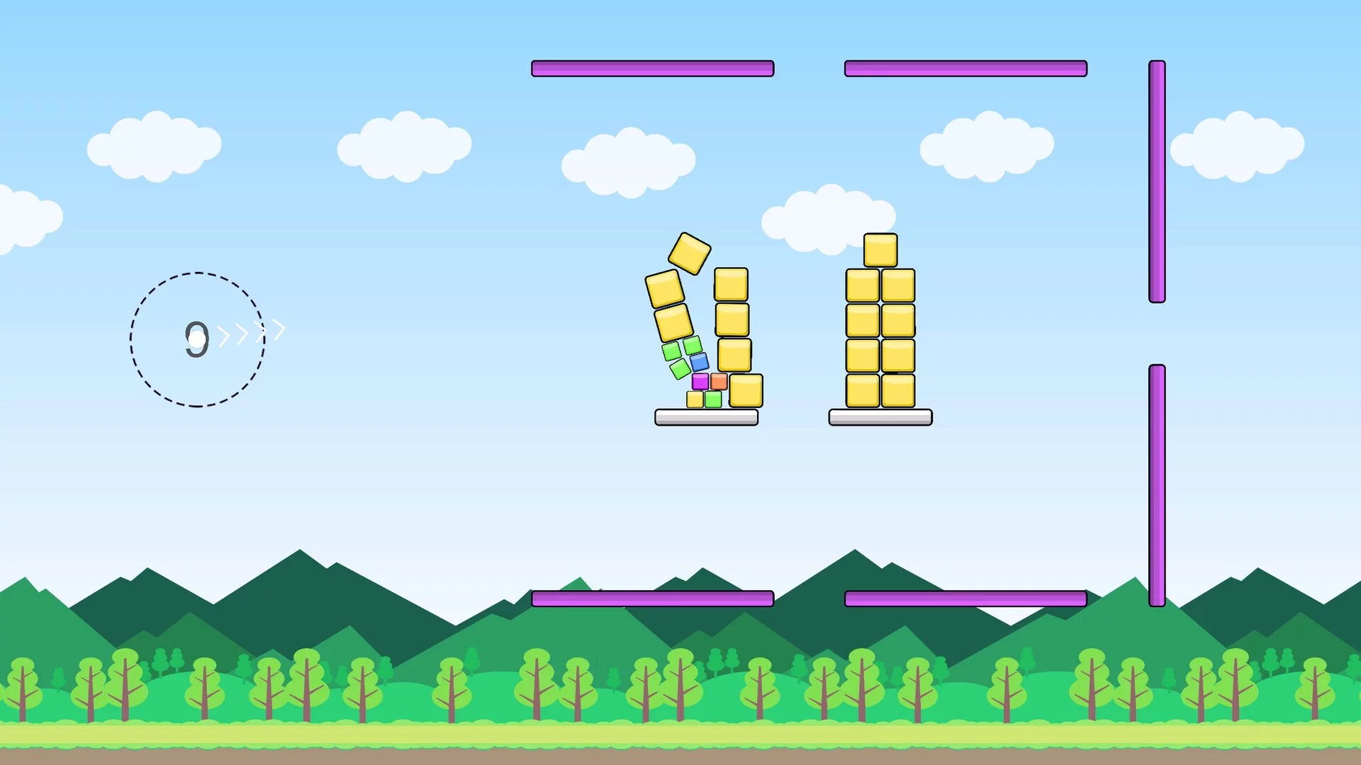 Изображение игры: Cannon Block Ball