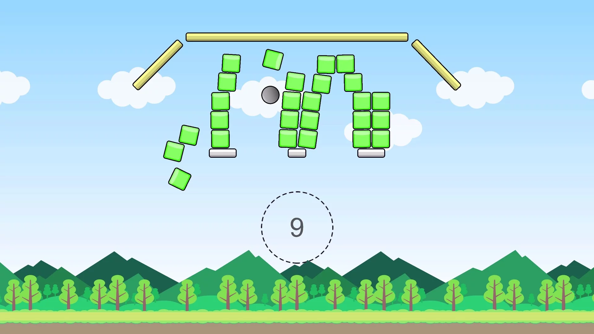 Изображение игры: Cannon Block Ball