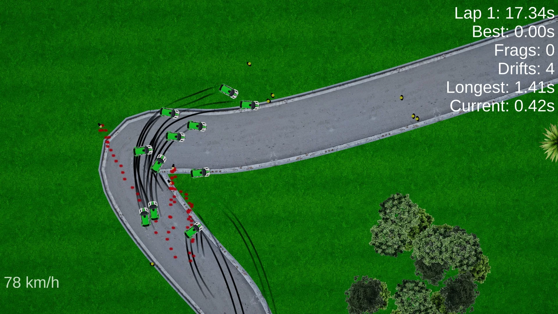 Изображение игры: Bloody Rally Simulator