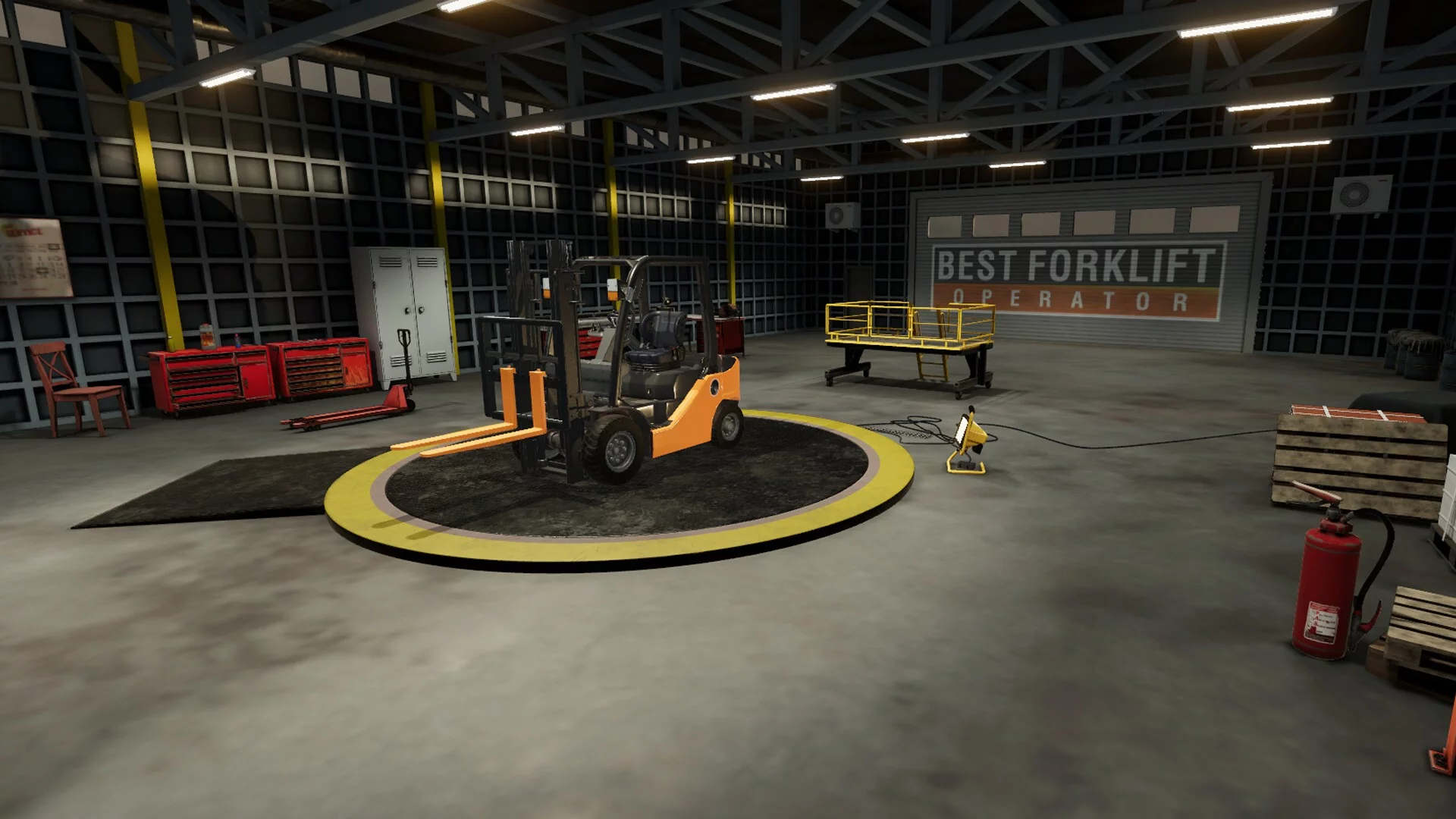 Изображение игры: Best Forklift Operator