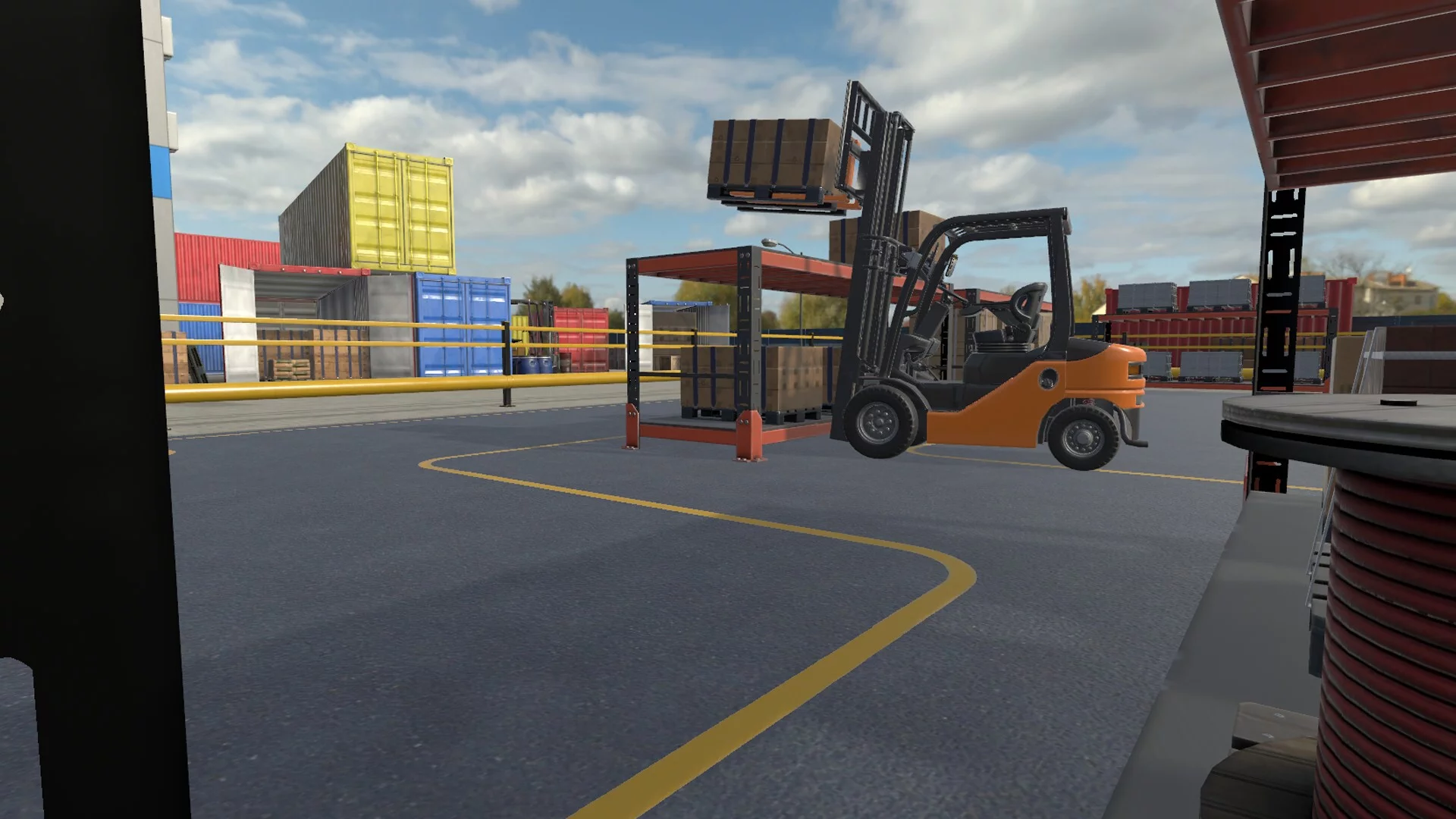 Изображение игры: Best Forklift Operator