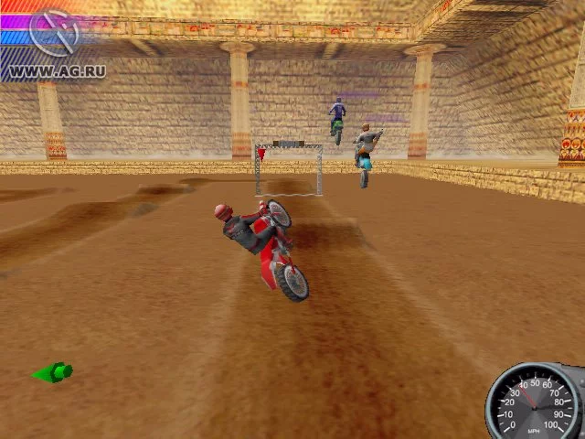 Изображение игры: Motocross Madness
