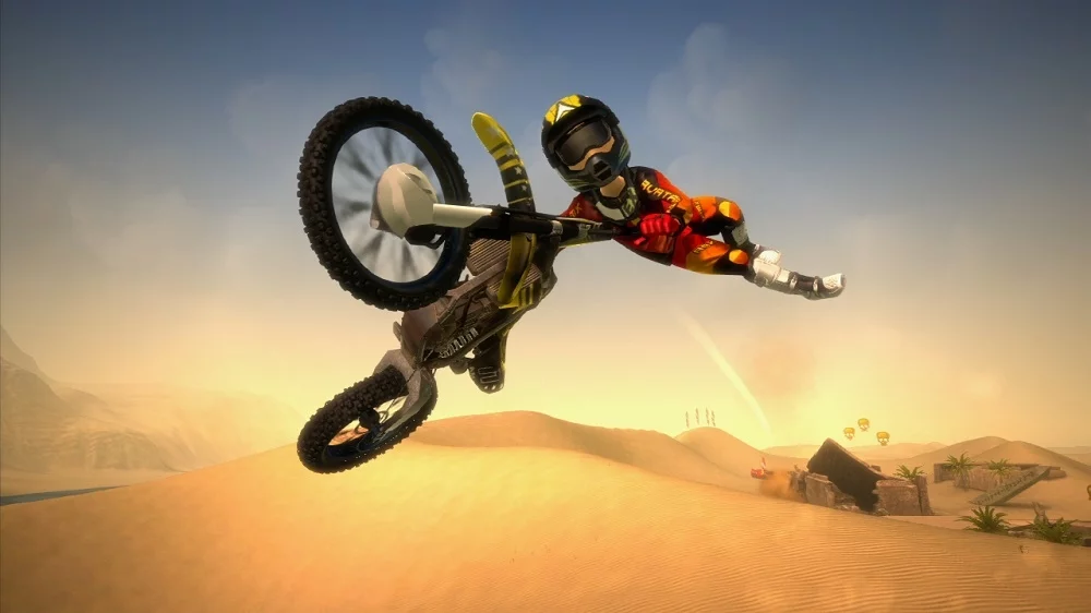 Изображение игры: Motocross Madness