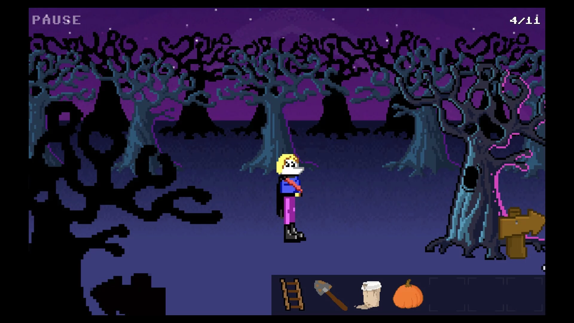 Изображение игры: Homestar Runner: Halloween Hide n' Seek