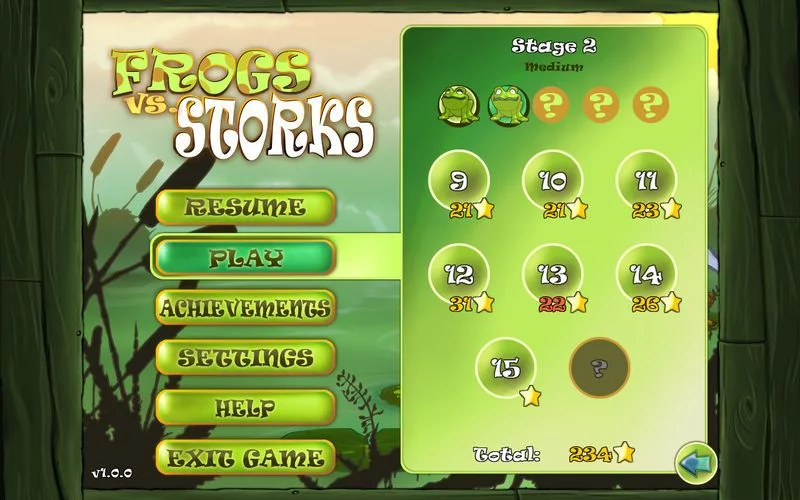 Изображение игры: Frogs vs. Storks