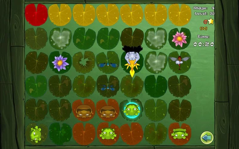 Изображение игры: Frogs vs. Storks