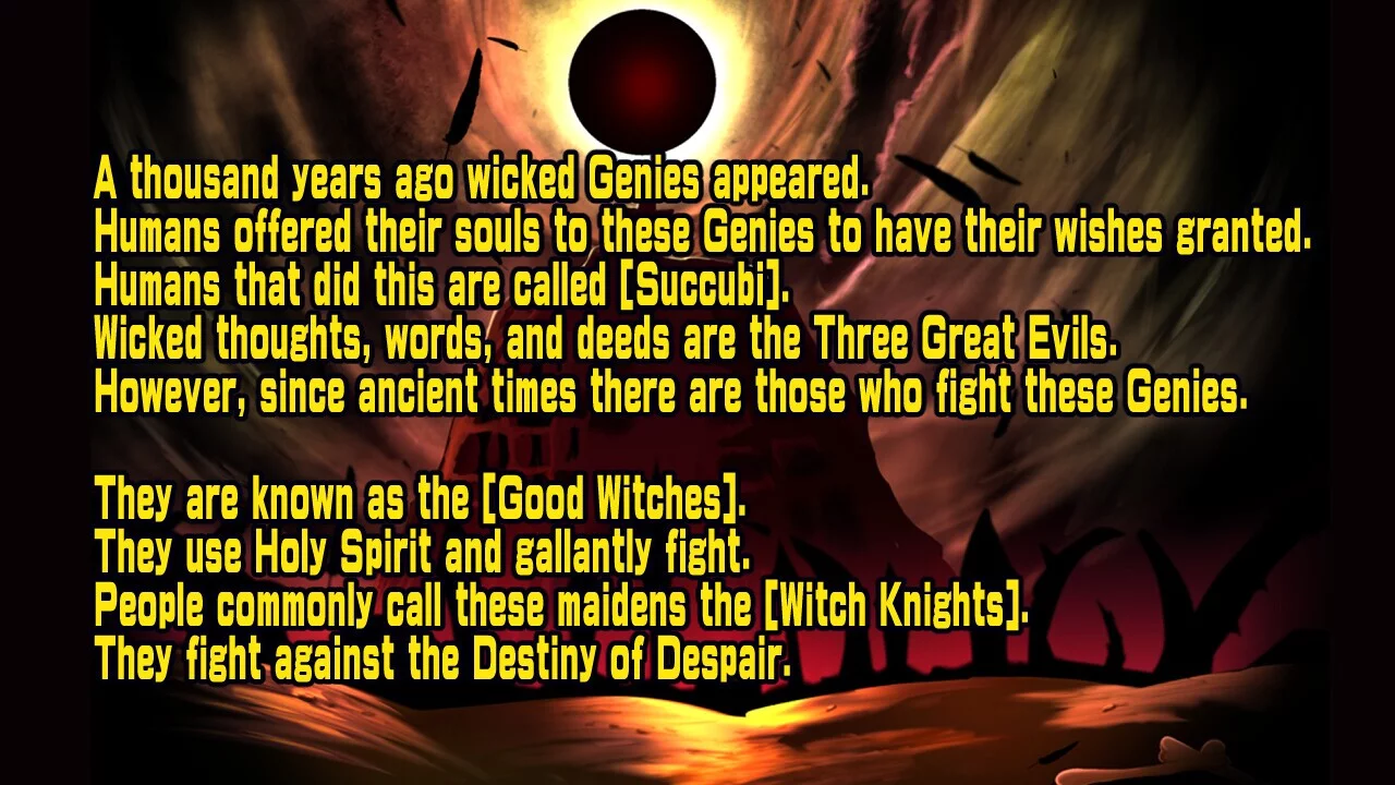 Изображение игры: The Witch Knight Anna -The Black Serpent and the Golden Wind