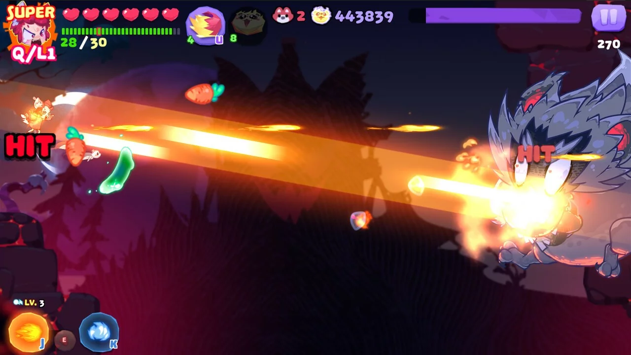 Изображение игры: Moolii's Dreamland 哞哩的长梦