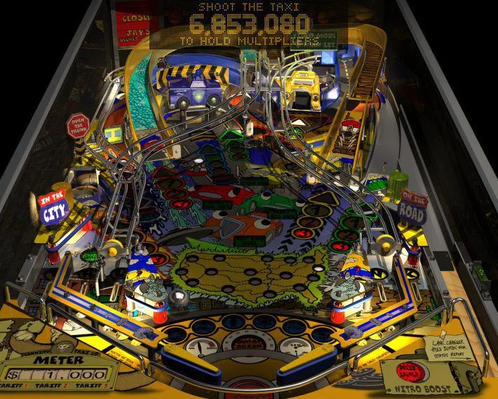 Изображение игры: Pro Pinball Big Race USA
