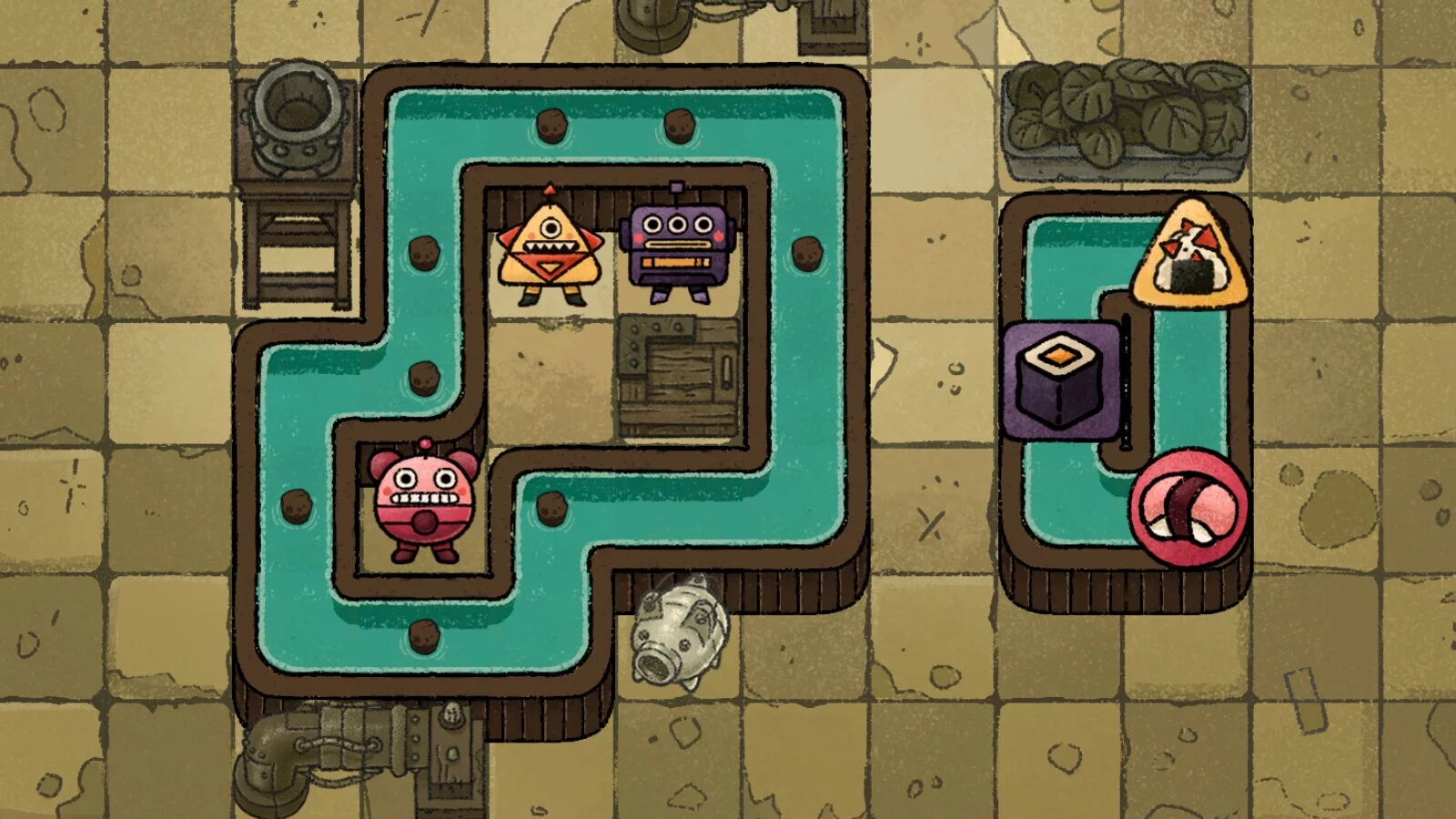 Изображение игры: Sushi For Robots