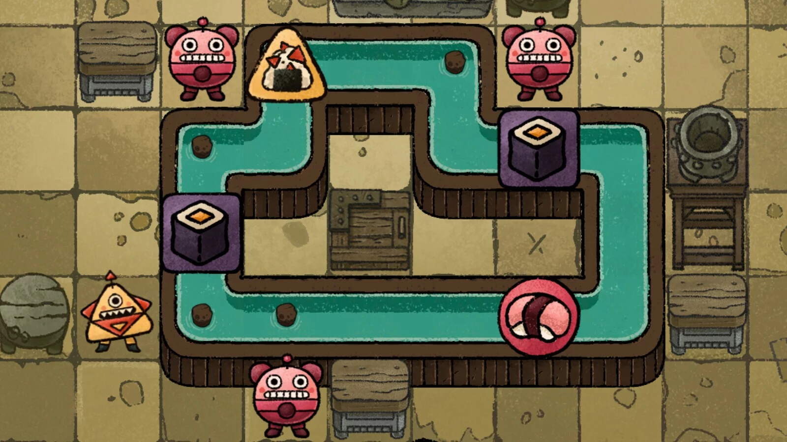 Изображение игры: Sushi For Robots