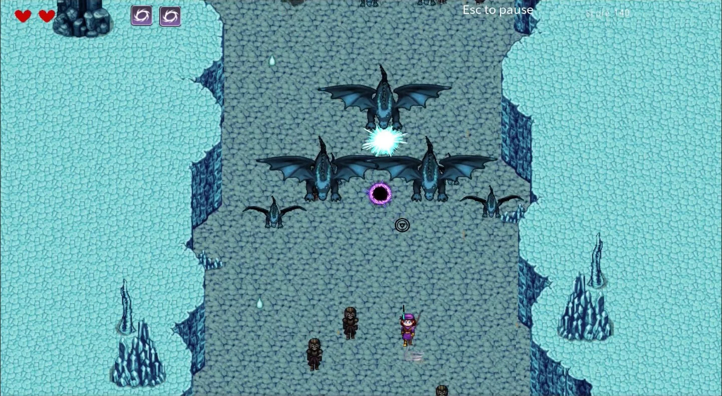 Изображение игры: Dragon Dodge Valley