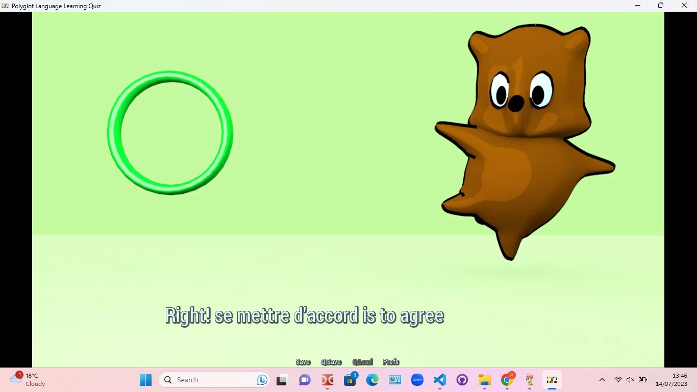 Изображение игры: Polyglot Language Learning Quiz