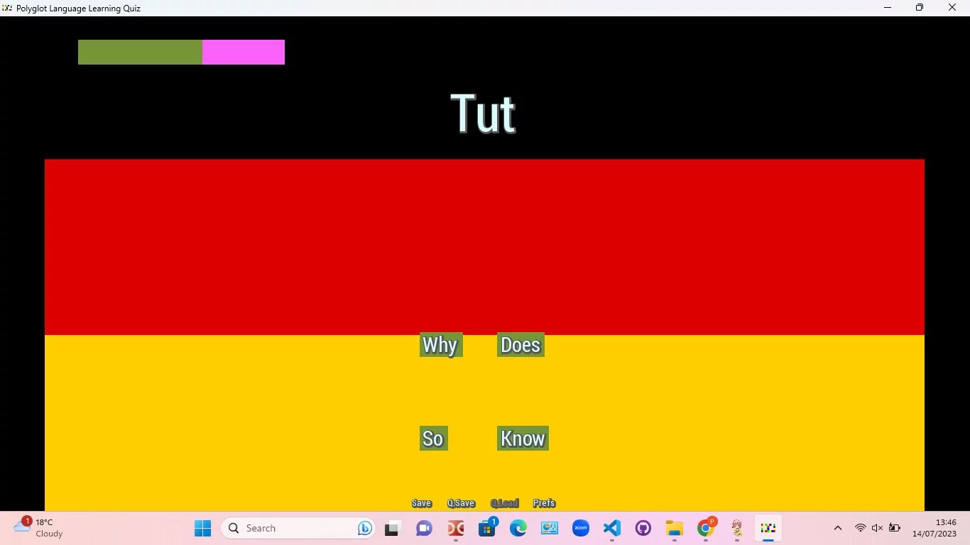 Изображение игры: Polyglot Language Learning Quiz