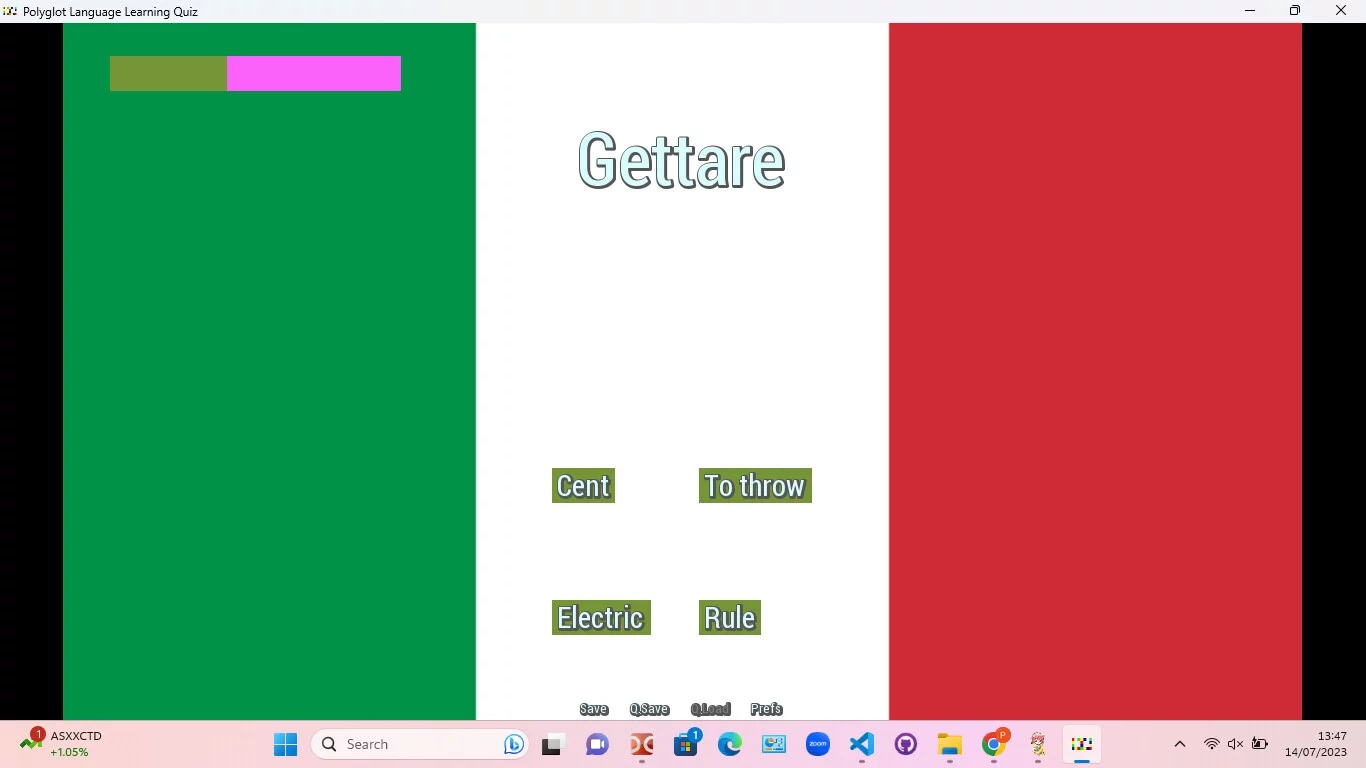 Изображение игры: Polyglot Language Learning Quiz