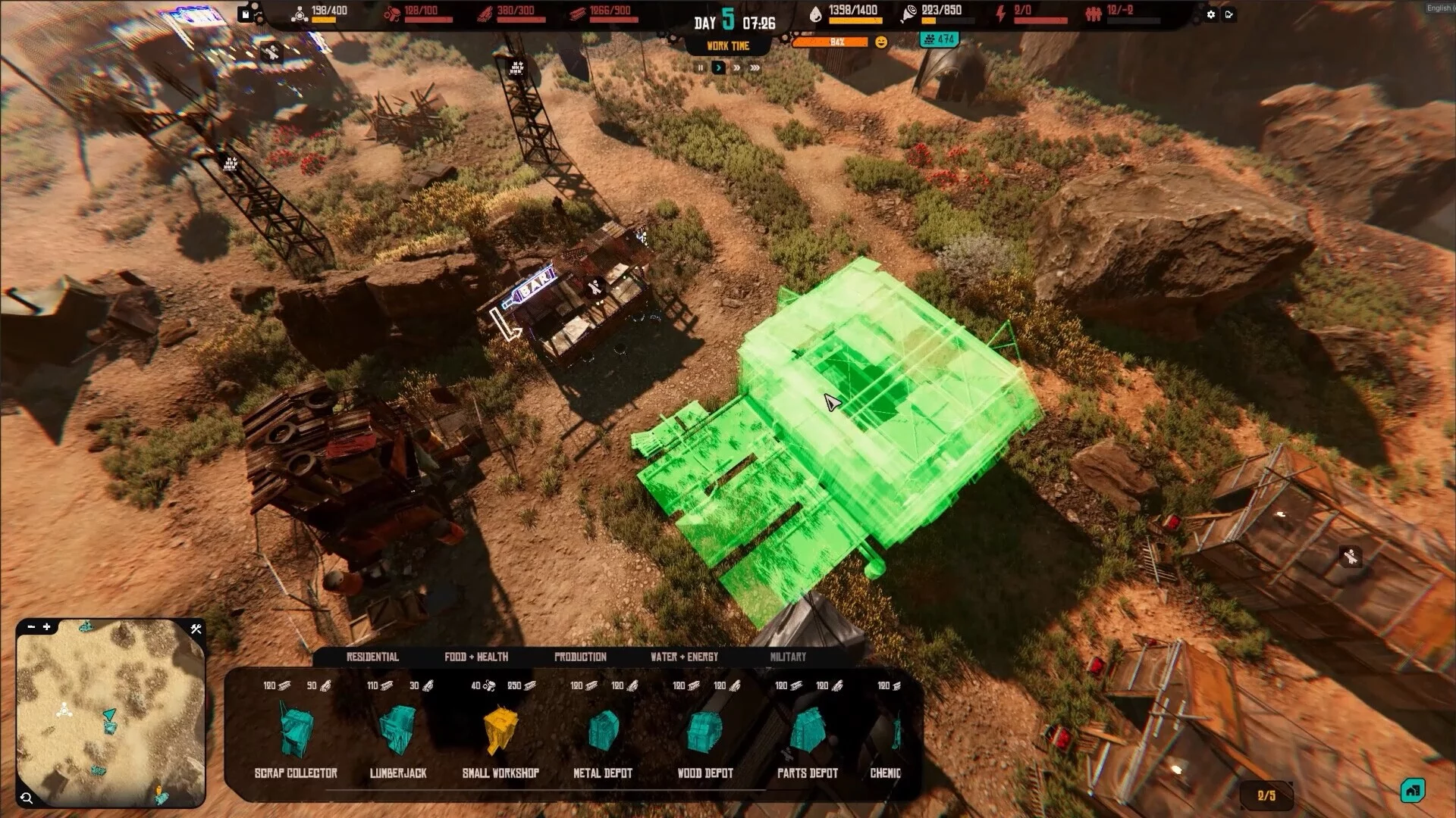 Изображение игры: Post-Apo Builder: Prologue