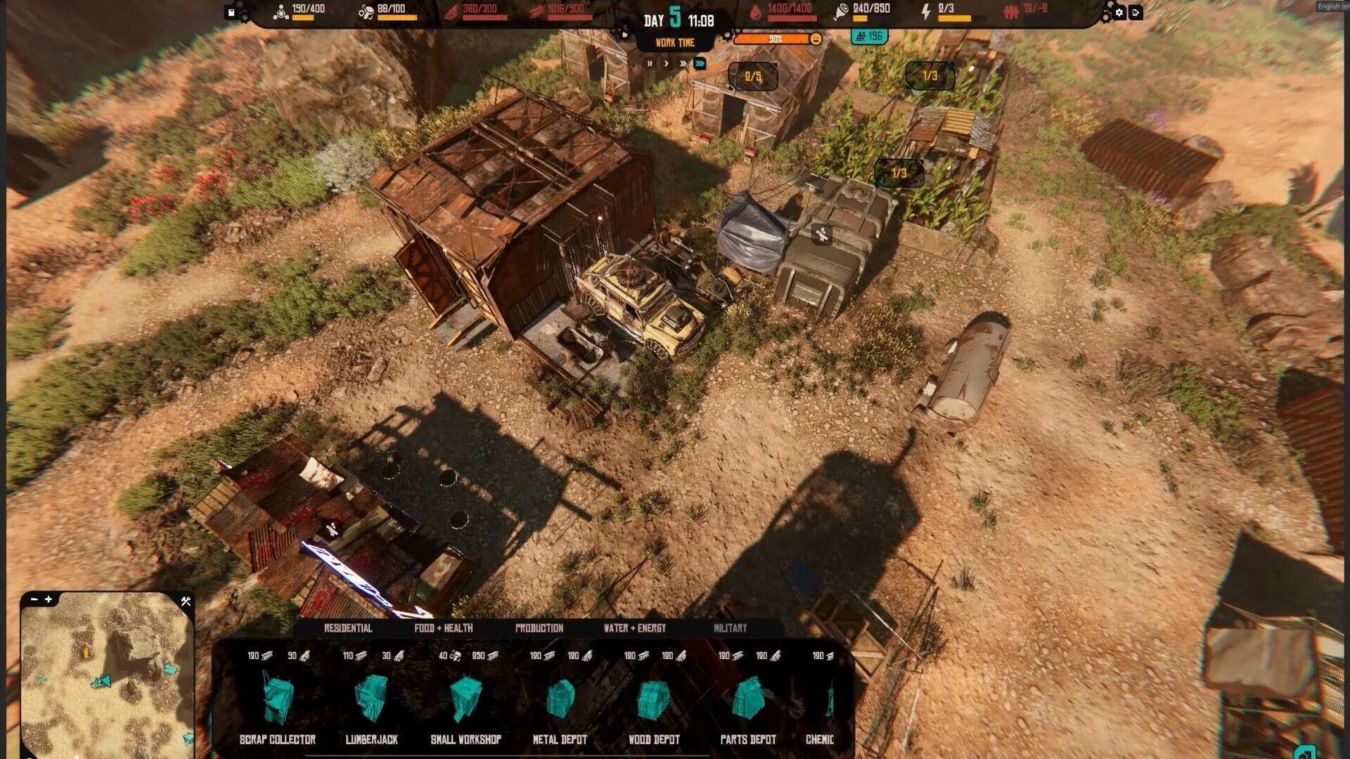 Изображение игры: Post-Apo Builder: Prologue