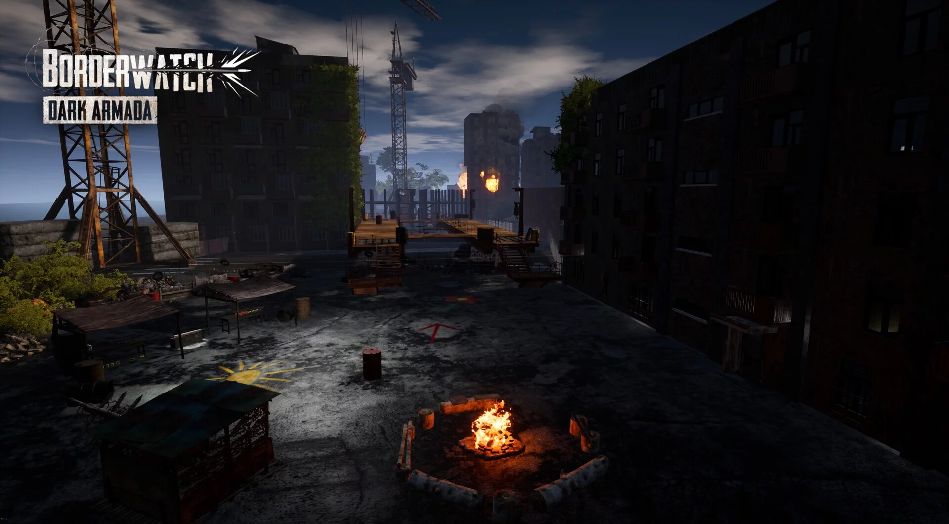 Изображение игры: Borderwatch: Dark Armada