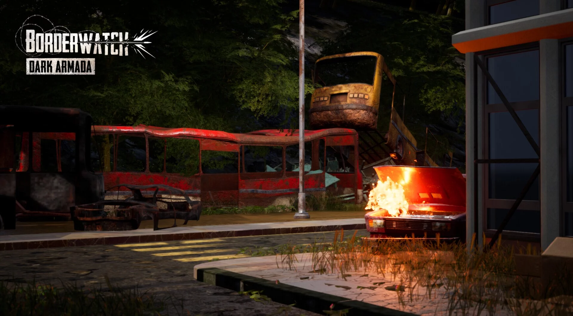 Изображение игры: Borderwatch: Dark Armada