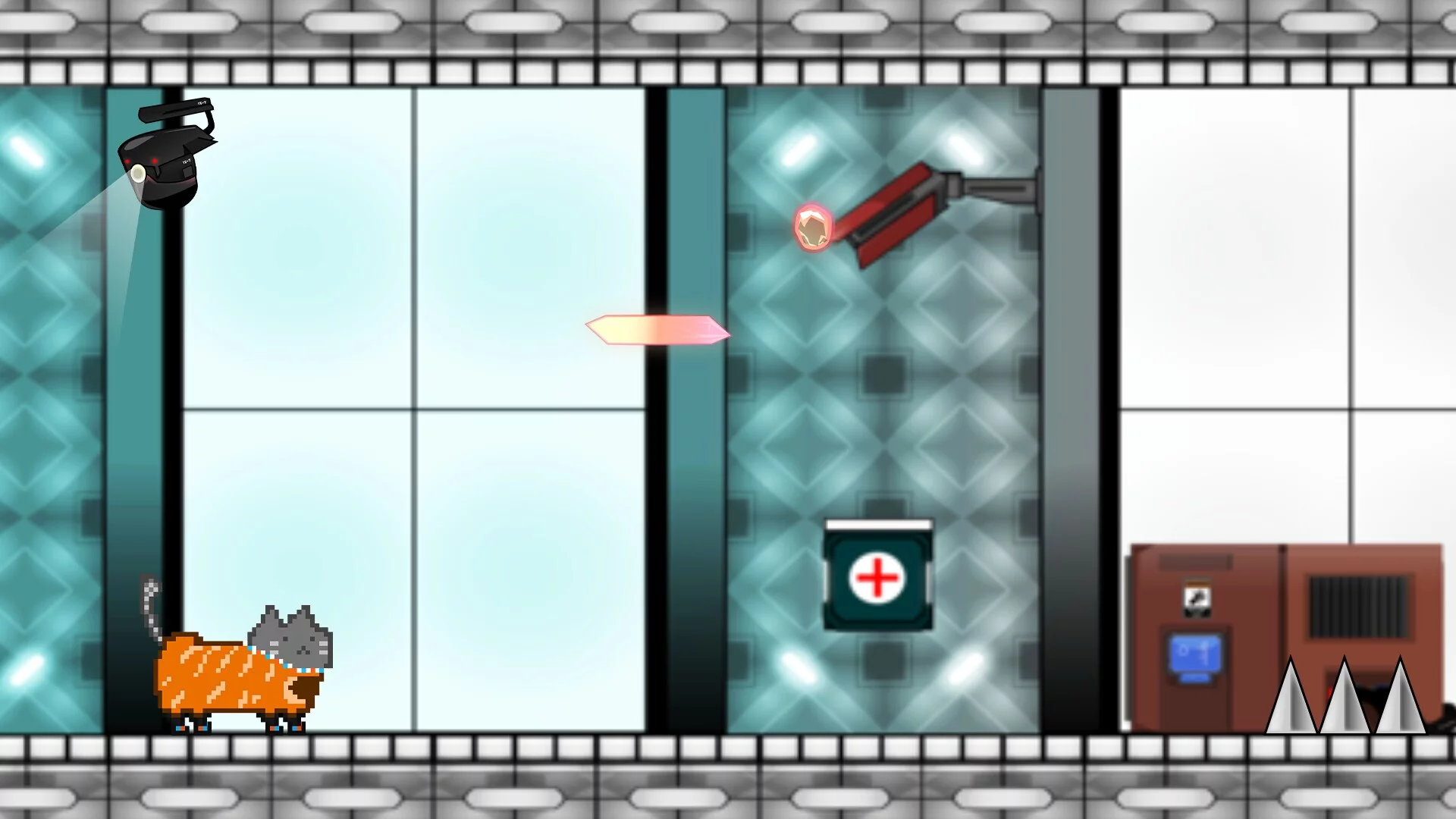 Изображение игры: Lab Cat Escape