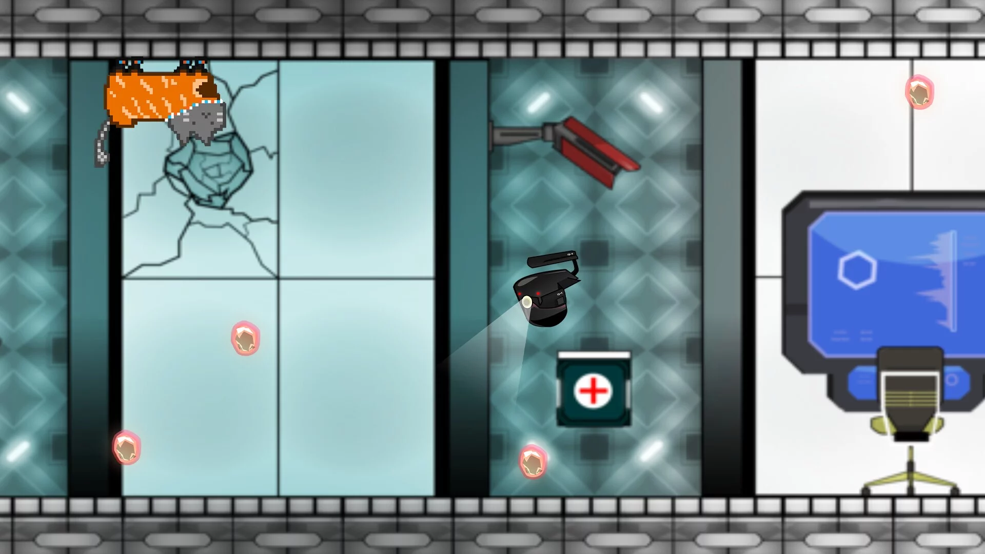 Изображение игры: Lab Cat Escape