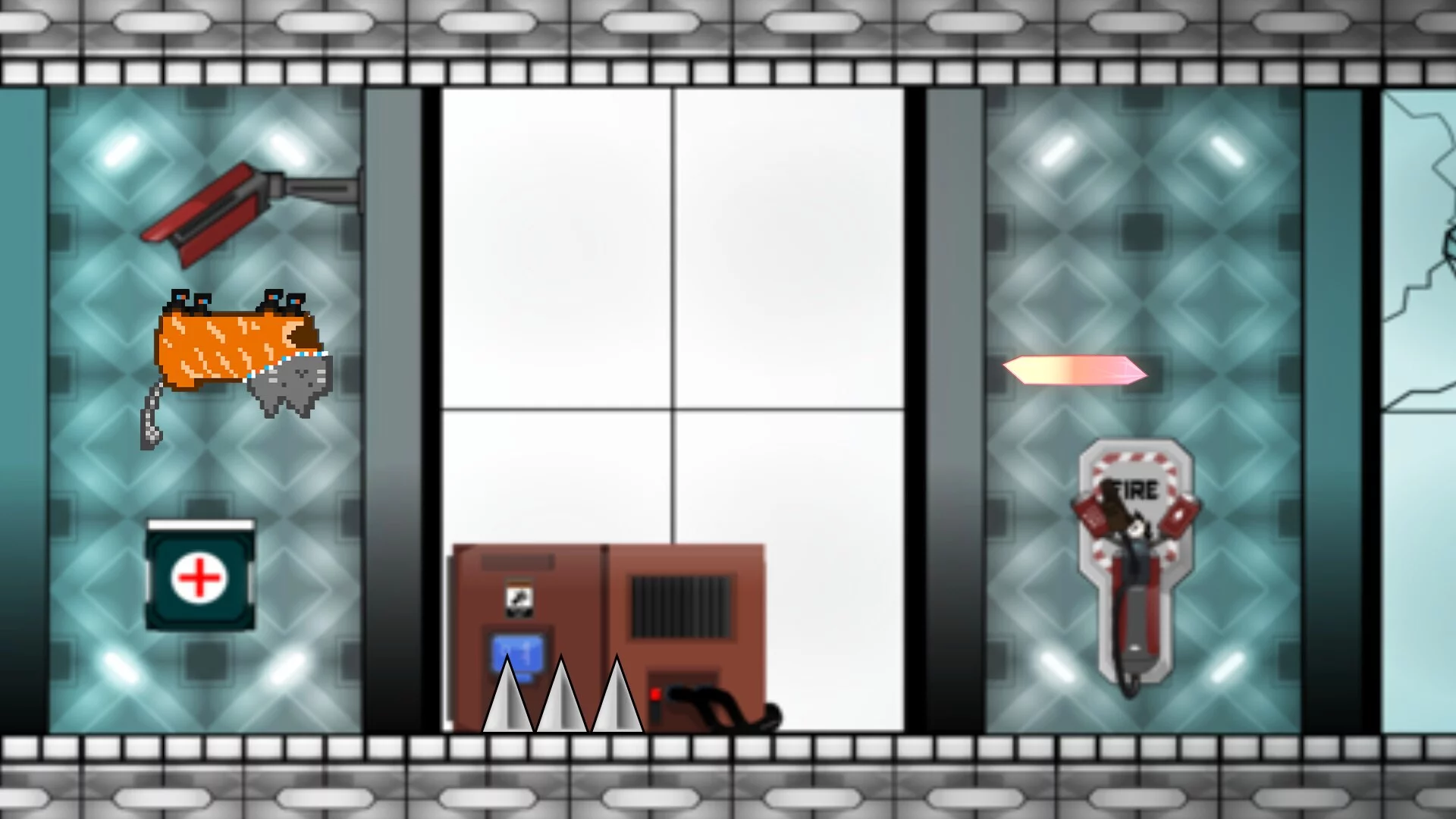 Изображение игры: Lab Cat Escape