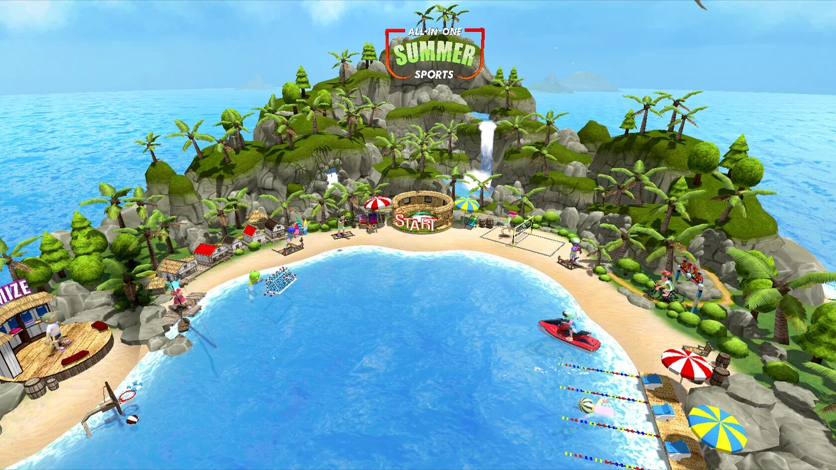 Изображение игры: All-In-One Summer Sports VR