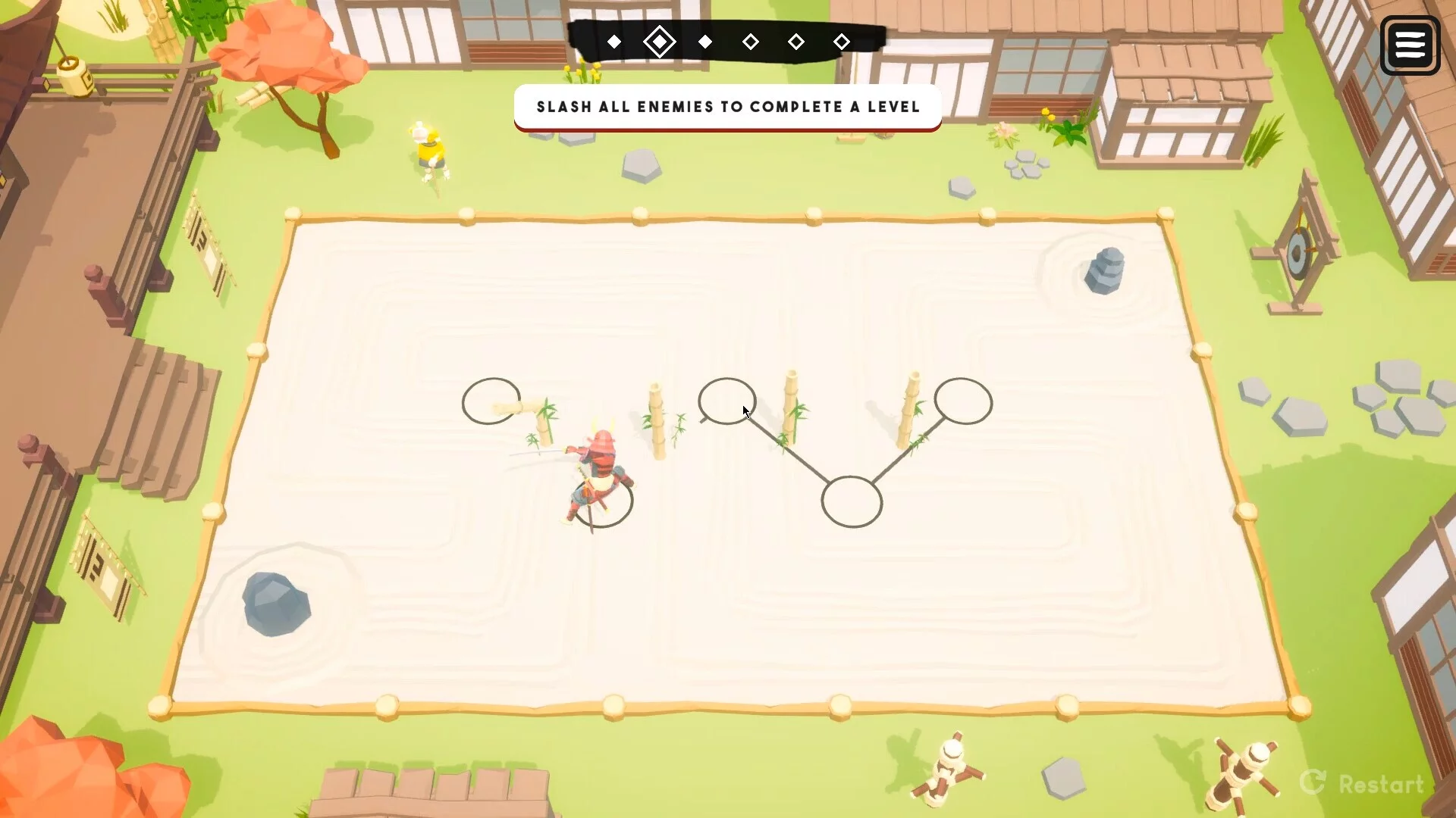 Изображение игры: Paths of Fight: Samurai