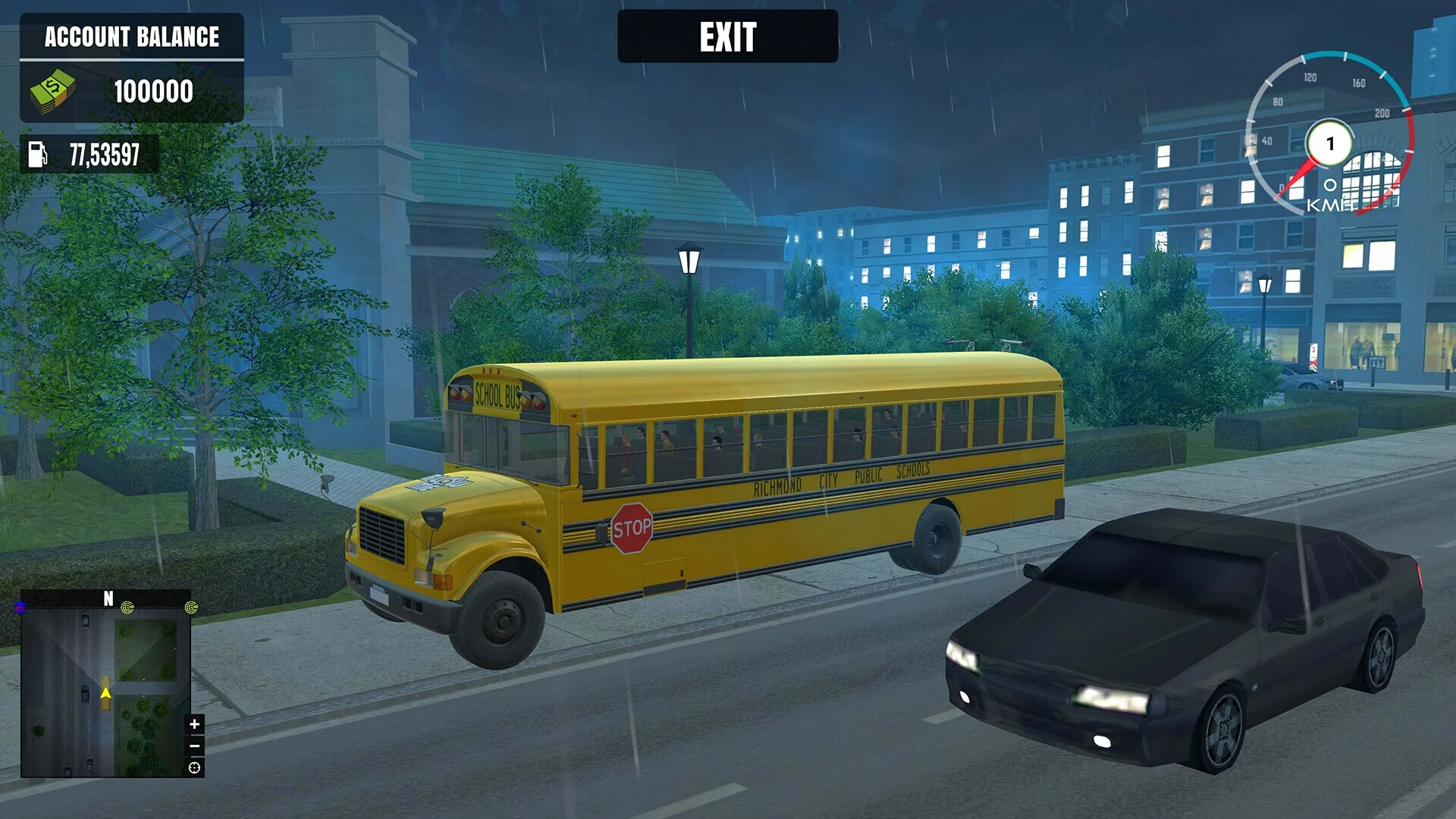 Изображение игры: School Bus Driving Simulator