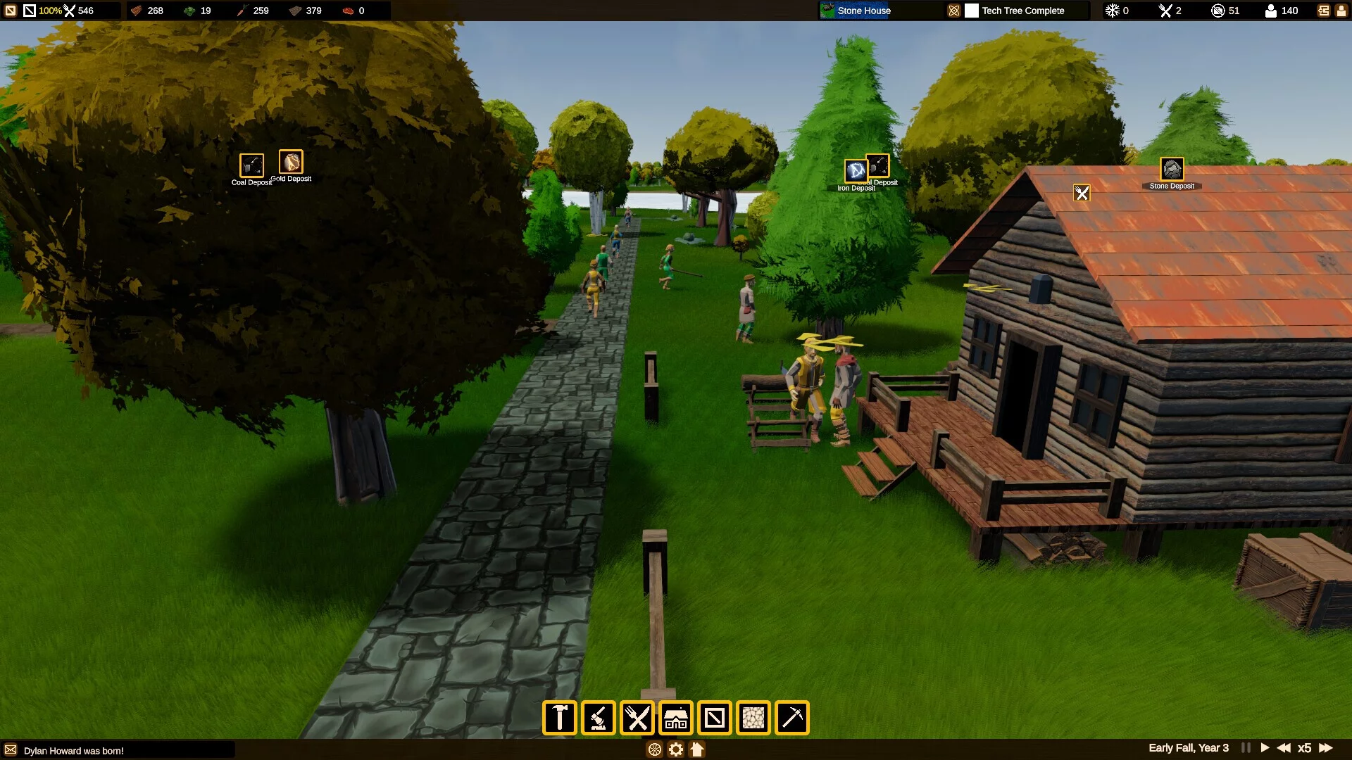 Изображение игры: Wildwood: A Town Building Game